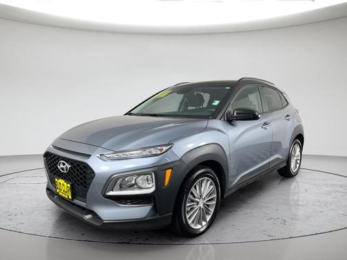 Sonic Silver w/Black Roof 2020 Hyundai KONA SEL