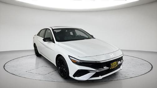 Serenity White 2026 Hyundai ELANTRA Sport