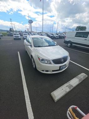 White Diamond Tricoat 2013 Buick LaCrosse Leather