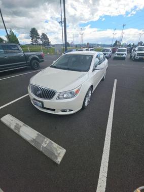 White Diamond Tricoat 2013 Buick LaCrosse Leather