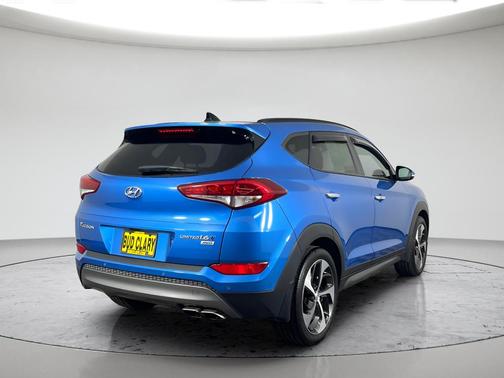 Caribbean Blue 2016 Hyundai TUCSON Limited