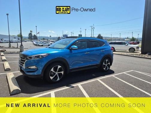 Caribbean Blue 2016 Hyundai TUCSON Limited