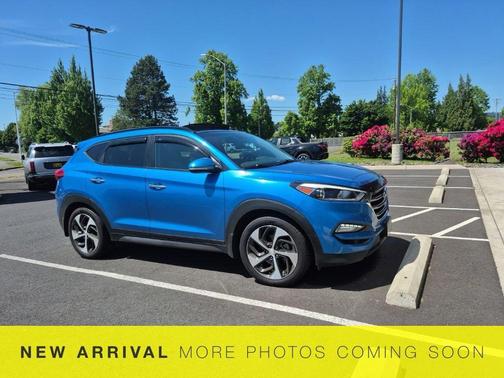 Caribbean Blue 2016 Hyundai TUCSON Limited