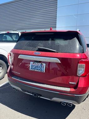 Rapid Red Metallic Tinted Clearcoat 2020 Ford Explorer Platinum