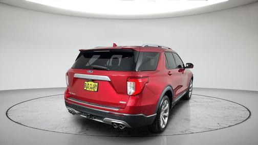 Rapid Red Metallic Tinted Clearcoat 2020 Ford Explorer Platinum