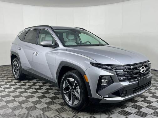 Shimmering Silver 2026 Hyundai TUCSON Hybrid SEL