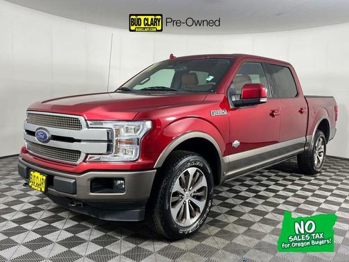 Ruby Red Metallic Tinted Clearcoat 2019 Ford F-150 King Ranch