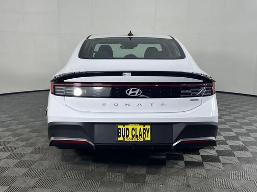 Serenity White 2026 Hyundai SONATA Hybrid Base