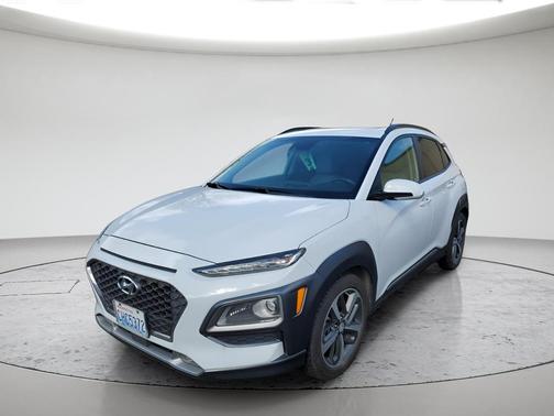 Chalk White 2018 Hyundai KONA Ultimate