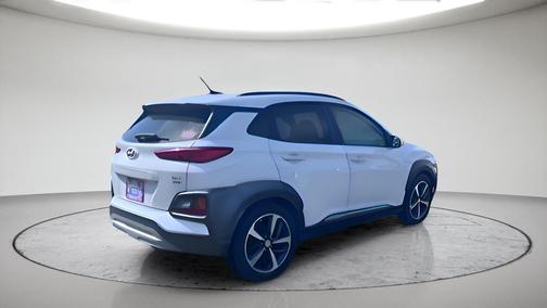 Chalk White 2018 Hyundai KONA Ultimate