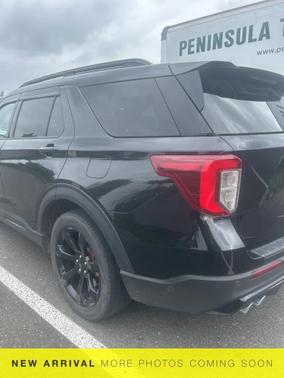 Agate Black Metallic 2020 Ford Explorer ST