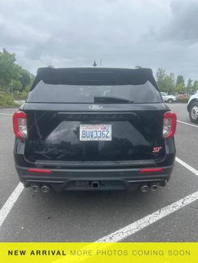 Agate Black Metallic 2020 Ford Explorer ST