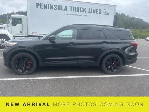 Agate Black Metallic 2020 Ford Explorer ST
