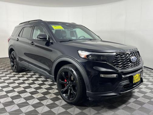 Agate Black Metallic 2020 Ford Explorer ST