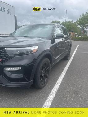 Agate Black Metallic 2020 Ford Explorer ST