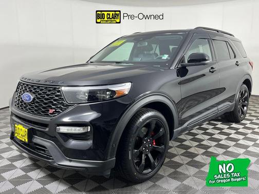 Agate Black Metallic 2020 Ford Explorer ST