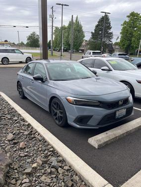 Sonic Gray Pearl 2022 Honda Civic Sport