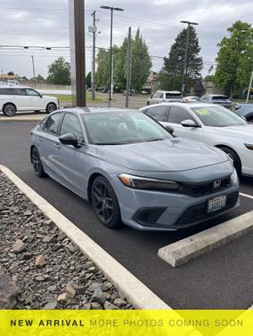 Sonic Gray Pearl 2022 Honda Civic Sport