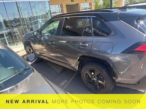 Magnetic Gray Metallic w/Black Roof 2019 Toyota RAV4 Hybrid SE