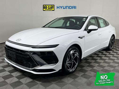 Serenity White 2026 Hyundai SONATA SEL
