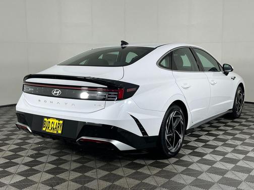 Serenity White 2026 Hyundai SONATA SEL