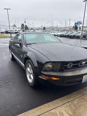Black Clearcoat 2009 Ford Mustang Base