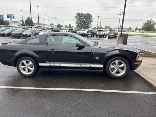 Black Clearcoat 2009 Ford Mustang Base