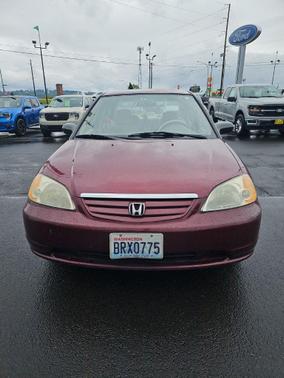Radiant Ruby Pearl 2002 Honda Civic LX