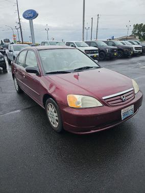 Radiant Ruby Pearl 2002 Honda Civic LX