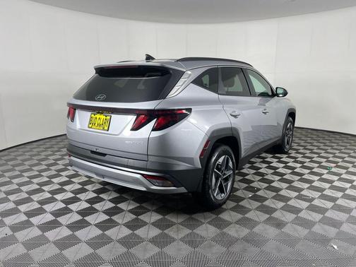 Shimmering Silver 2026 Hyundai TUCSON Hybrid SEL