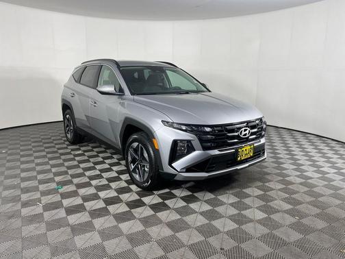 Shimmering Silver 2026 Hyundai TUCSON Hybrid SEL