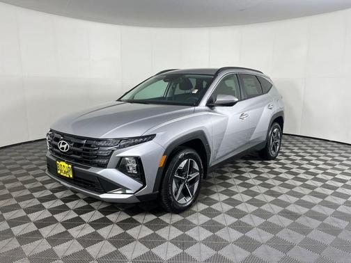 Shimmering Silver 2026 Hyundai TUCSON Hybrid SEL