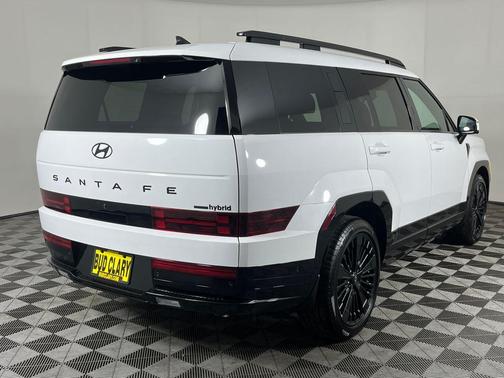 Serenity White 2026 Hyundai SANTA FE HEV Calligraphy