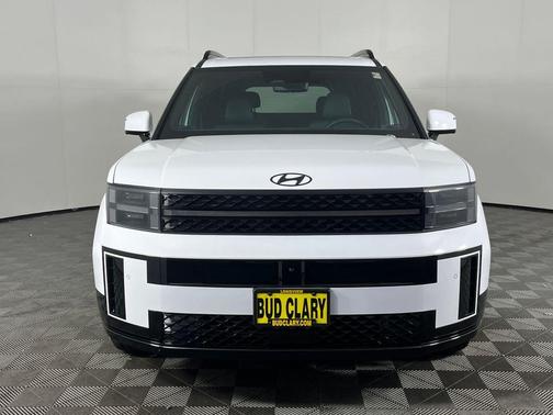 Serenity White 2026 Hyundai SANTA FE HEV Calligraphy