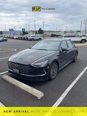 Onyx Black 2023 Hyundai SONATA Hybrid Limited