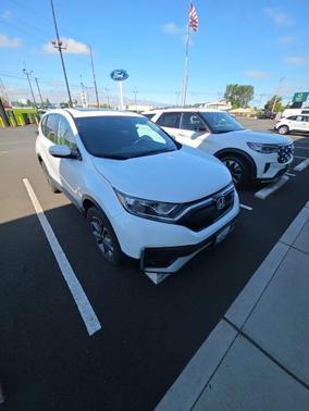 Platinum White Pearl 2021 Honda CR-V AWD EX-L