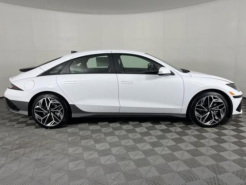 Serenity White 2025 Hyundai IONIQ 6 SEL