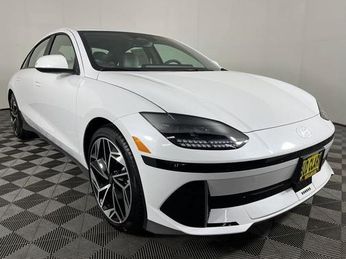 Serenity White 2025 Hyundai IONIQ 6 SEL