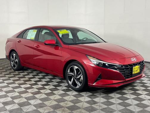 Scarlet Red Pearl 2023 Hyundai ELANTRA SEL