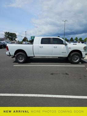 Bright White Clearcoat 2025 RAM 2500 Laramie Mega Cab 4x4 6'4' Box