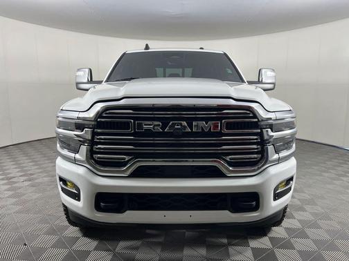 Bright White Clearcoat 2025 RAM 2500 Laramie Mega Cab 4x4 6'4' Box