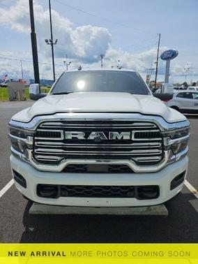 Bright White Clearcoat 2025 RAM 2500 Laramie Mega Cab 4x4 6'4' Box