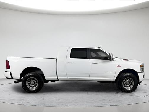 Bright White Clearcoat 2025 RAM 2500 Laramie Mega Cab 4x4 6'4' Box
