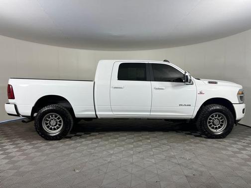 Bright White Clearcoat 2025 RAM 2500 Laramie Mega Cab 4x4 6'4' Box