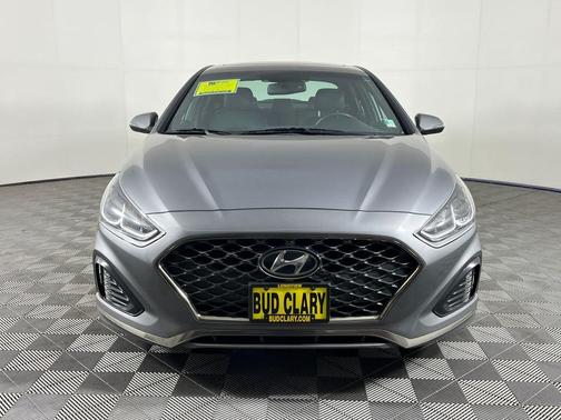 Machine Gray 2018 Hyundai SONATA Sport