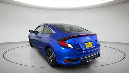 Aegean Blue Metallic 2019 Honda Civic Sport