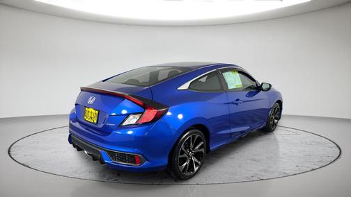 Aegean Blue Metallic 2019 Honda Civic Sport