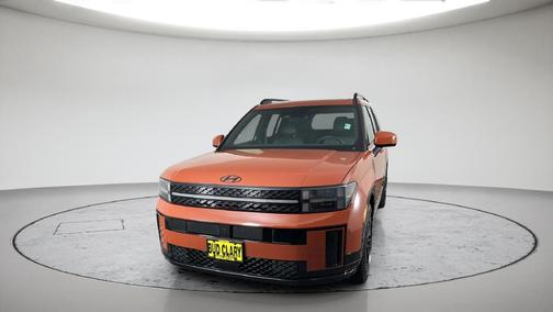 Terracotta Orange 2025 Hyundai SANTA FE HEV Calligraphy