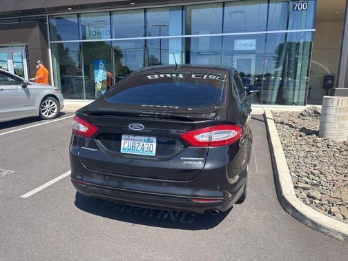 Tuxedo Black Metallic 2014 Ford Fusion Hybrid Titanium