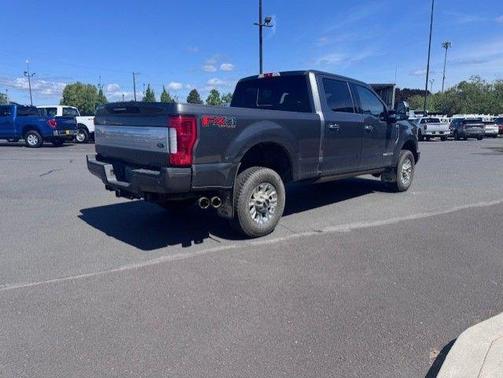 Gray 2019 Ford F-350 Platinum